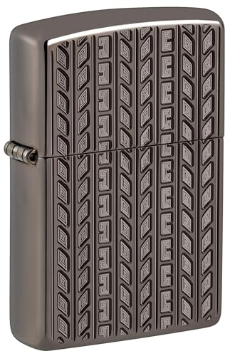 Encendedor Zippo Armor Deep Carved Tire Tread miniatura 1
