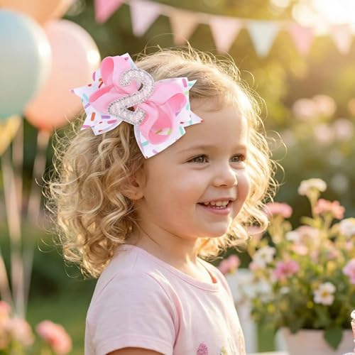 Accesorios para el cabello con moños temática de helado miniatura 3