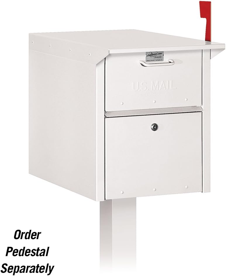 Mail Chest, White