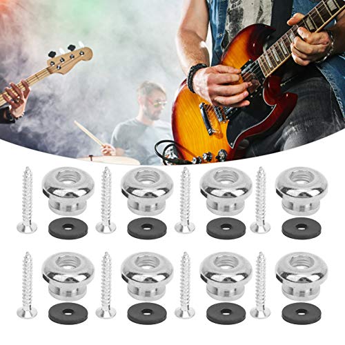 Botão de extremidade de guitarra, trava de alça de guitarra, prática universal para guitarra acústic