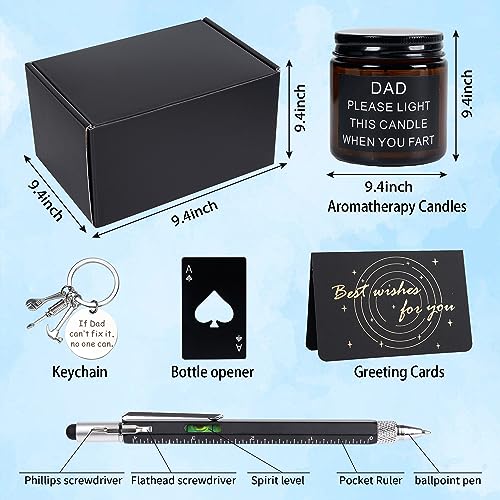 Kolewo4ever-9-Pieces-Dad-Gift-Set-Best-Dad-Gifts-Christmas-Gifts-For-Dad-Men-with-Tumbler-Mens-Socks-Mens-Baseball-Cap-Dad-Key-Chain-Card-for-Men-Father-Papa-Gifts-from-Son-Daughter-Kids