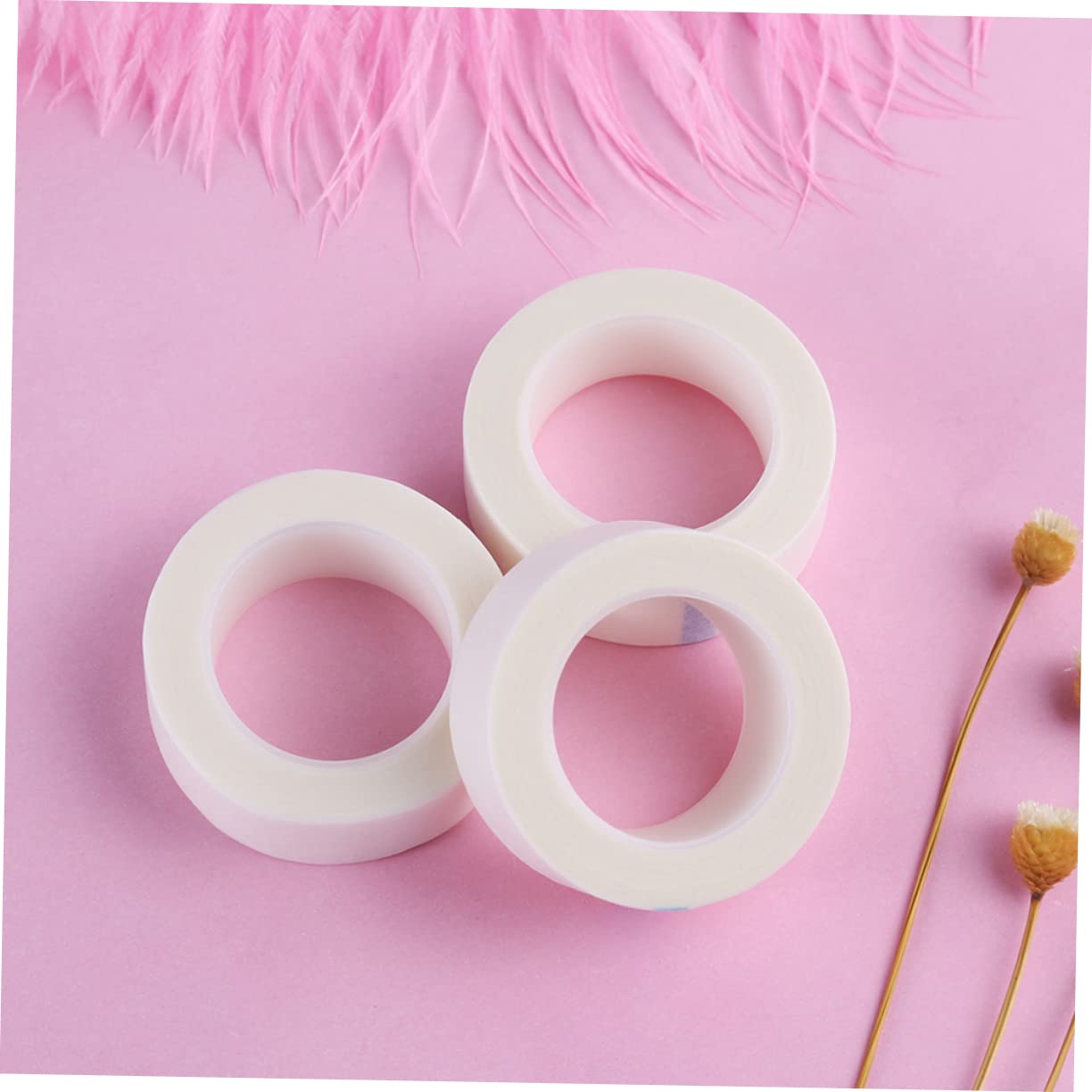 SOESFOUFU 2sets Professional Eyelash Extension Tape Non-Woven Fabric Lash Tape for Women Salon Use Comfortable Skin Friendly 12rolls*2
