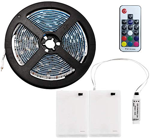 Striscia LED 2 Metri Con Telecomando - Luci Batteria Per Decorazione E Fai Da Te - Foto 12