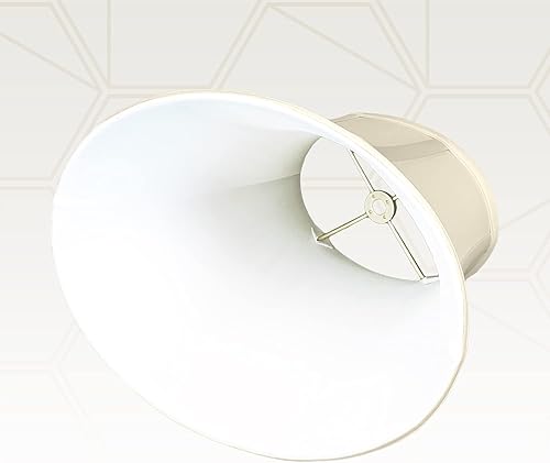 Miniatura 4 de Royal Designs - Pantalla básica ovalada para esquina exterior, color beige, (6 x 4 pulgadas) x (10.75 x 8 pulgadas) x 8 pulgadas (BS-725-10BG)