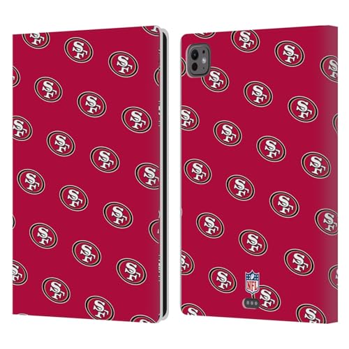 Housse cuir iPad Pro 11 M4 NFL 49ers protection intégrale et support vidéo