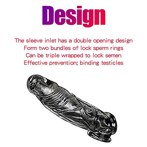 Silicone Sleeves L Size Perfect Goods to Enrich Your Life Home Party Supplies 9 INCH - Thumbnail 6