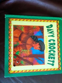 Hardcover Davy Crockett Book