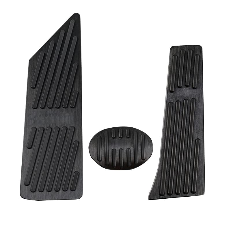 Kit Pédales Antidérapantes Pour BMW X1 X2 F48 F39 F45 (2014-2023) - 3 Pièces - Alliage Aluminium & Caoutchouc - 2