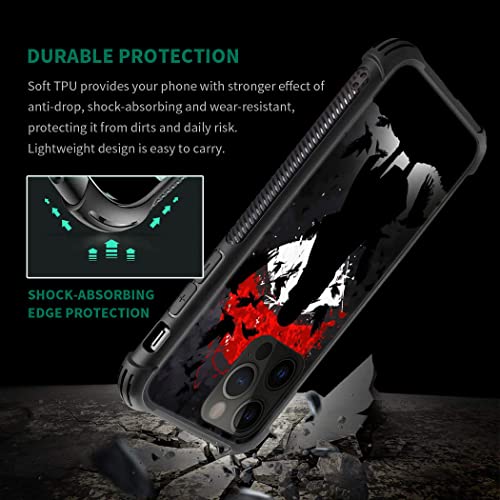 Tnxee Compatible With Iphone 14 Pro Max Case,Crow Ninja Iphone 14 Pro Max Cases For Men/Women,Soft Tpu Anti-Skid Thread And Four Corner Anti-Collision Protection Case For Iphone 14 Pro Max #TOP2