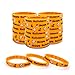 Lesnala 24 pcs Halloween Luminous Silicone Wristband for Kid Halloween Gifts Halloween Party Favor and Goodie Bag Fillers Supply.