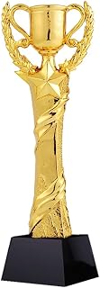 BAFAFA Gold Award Trophy Achievement Trophy for Trophy Awards and Party Celebrations, Sports Tournament Winning Prizes, Award Ceremony and Appreciation Gift (Color : Gold, Size : 28 * 8cm) Trophy