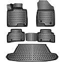 ELMASLINE 3D Gummimatten + Kofferraumwanne Set für Hyundai Tucson 2021-2026 | Hoher Rand | Passt Nicht in Plug-In-Hybrid! | Modelle Ohne Subwoofer