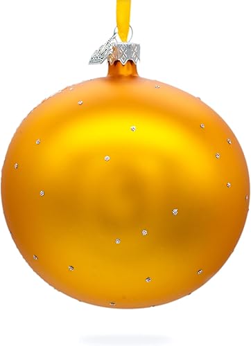 Miniatura 5 de Paseo Nocturno Pintura Bola de Vidrio Adorno de Navidad 4 Pulgadas