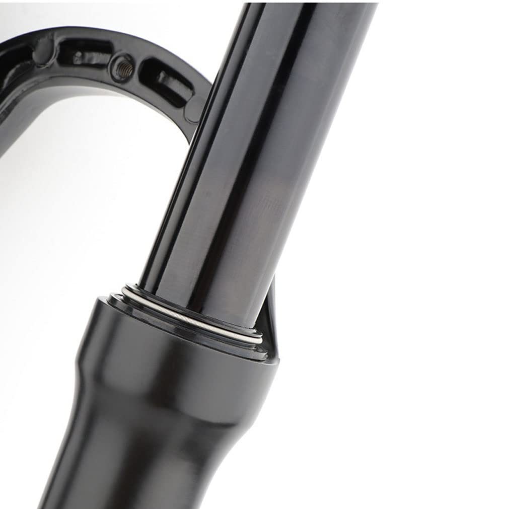 26/27.5/29 MTB Zawieszenie Widelec Podróżny 120 mm Powietrze 28,6 mm Prosta Rura QR 9 mm Blokada Korony XC Rower Górski Przednie Widelce Hamulec Tarczowy (Kolor: Czarny 29'')