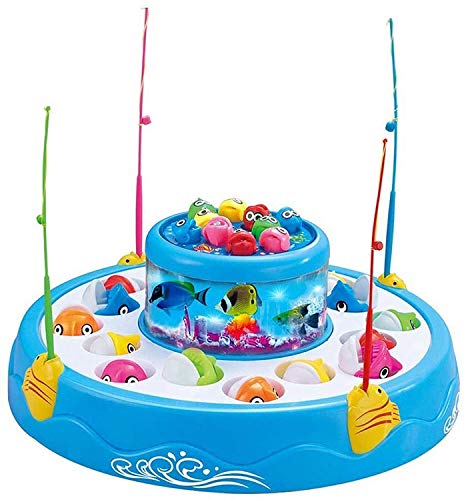 Toyshine Fish Catching Game Big with 26 Fishes and 4 Pods, Includes Music and Lights (Mix Color) Toy Review India (Iknoor World )