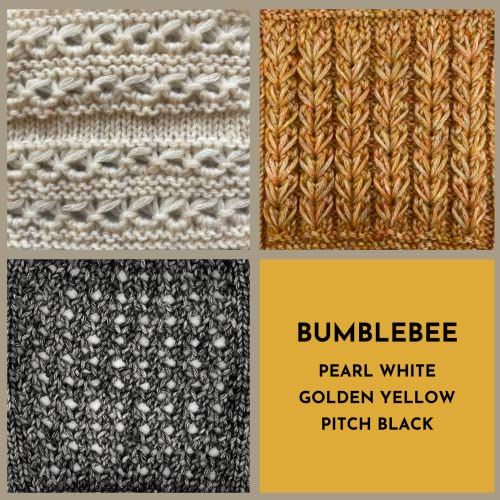 Image of Cotton to The Core Worsted Cotton Yarn, 3-Pack (654Yds /300G) Bumblebee Pack | Worsted Weight Cotton Yarn for Crocheting with Free Patterns, Beginners Friendly - #4 Medium Worsted Weight Yarn for Knitting
