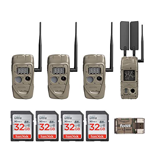 Cuddeback Cuddelink Dual Cell Starter Kit 3+1 (8 Items)