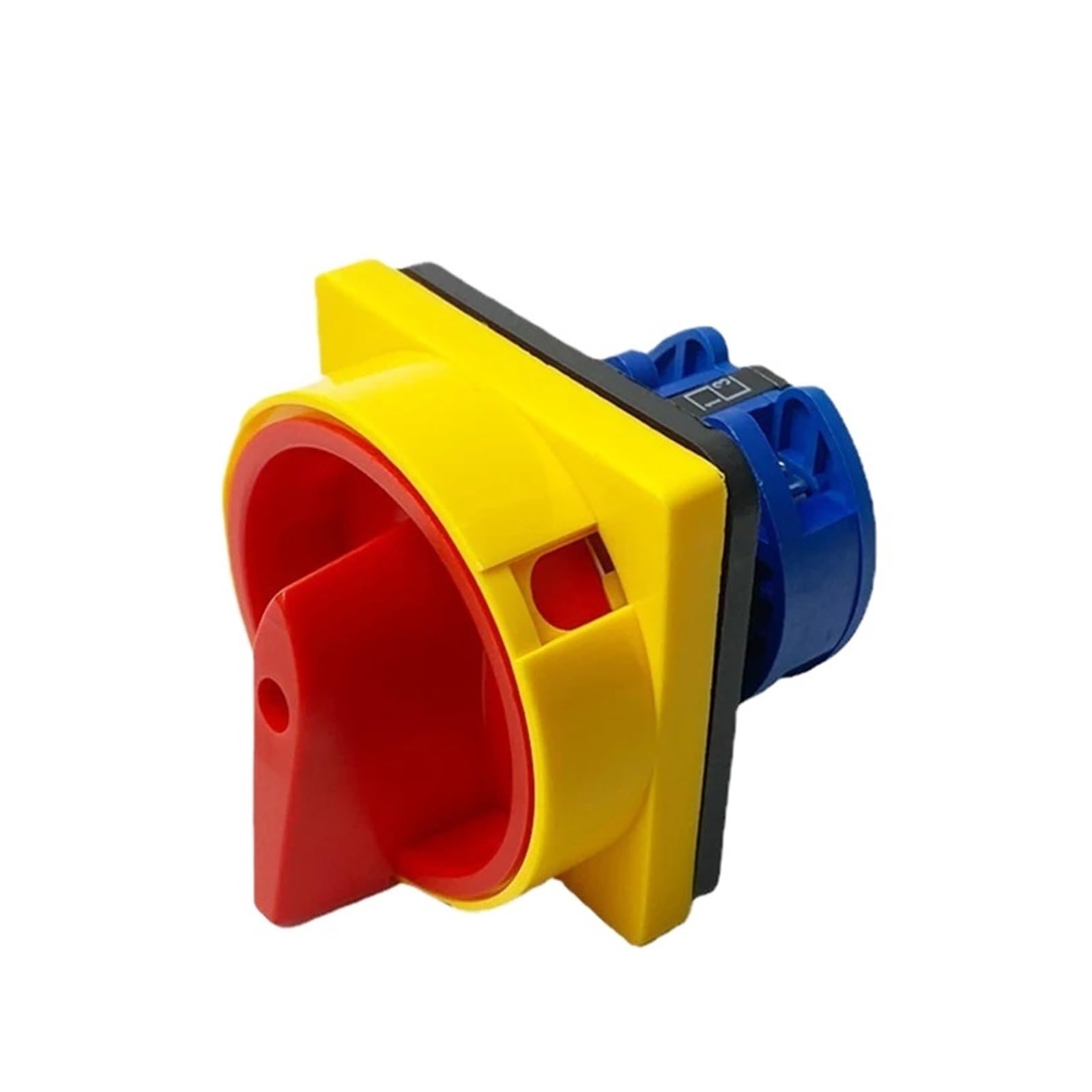 YWZVBSDCS 25A Four Terminals One Poles Disconnect Isolator Switches LW26GS 48x48mm 64x64mm Padlock Rotary Cam Switch(64X64mm Large)