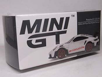 Amazon | MINI GTミニカー 911 GT3 RS ホワイト・パイロレッド