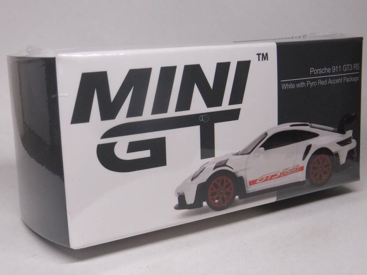 GT-R ホワイトミニカー レッドホイール GT-R ホワイトミニカー レッドホイール MOTORHELIX モーター