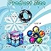 Dr.Kbder Fidget Toys Adults Set, Easter Basket Stuffers for Kids Teen Autism Sensory Toys Pack with Figette Cube Figits Ring Classroom ADHD Stress Relief Toys, Cool Gadget Desk Spinner Toy
