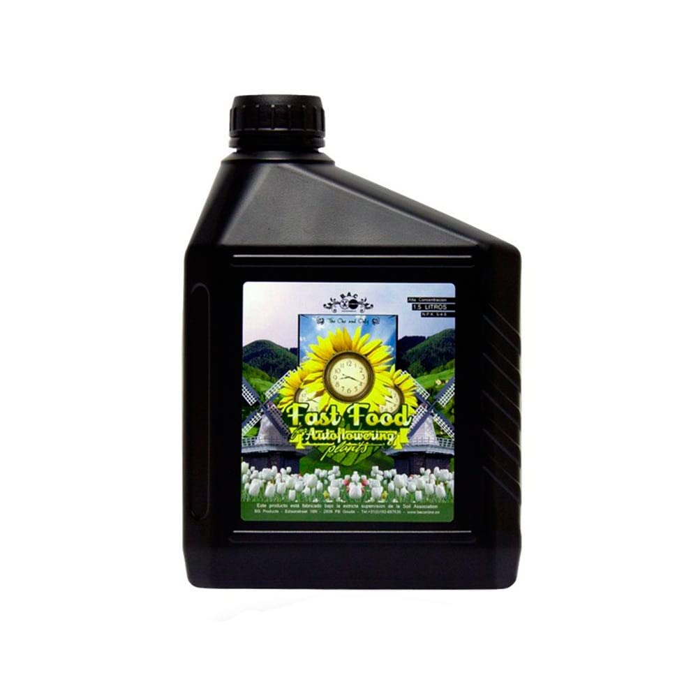 Engrais pour la Croissance et la Floraison BAC Fast Food Organic (1500ml)