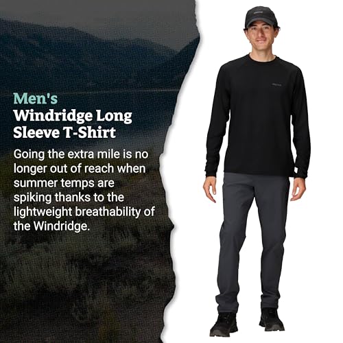 Image of MARMOT Men's Windridge Moisture-Wicking, Eco-Friendly, Breathable, UPF Long Sleeve Shirt