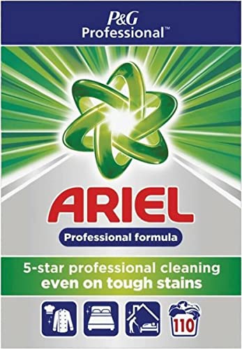 Ariel Detergente profesional en polvo, 110 lavados