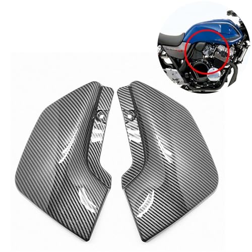 Winglet wing spoiler CB400 VTEC 1999-2002 cache batterie carbone ABS