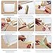 Sunwes, DIY Canvas Stretcher Frame Bar, Custom Wood Frame Stretcher for Canvas, Art Stretcher Bars, Wood Canvas Frame Kit for Painting, Canvas Tool Accessory 8x10inch