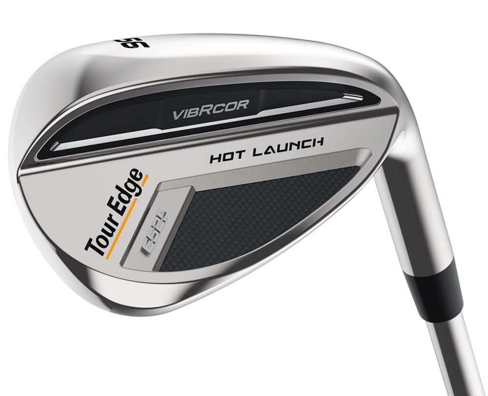 Tour Edge Hot Launch E525 VIBRCOR Lob Wedge 60* (Graphite UST Helium White, Ladies) Women's 2025