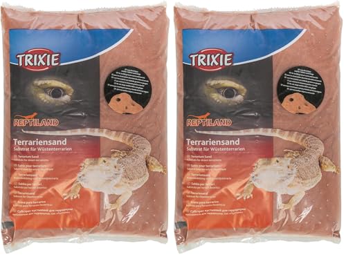 Trixie 76133 Sable Grotte pour terrariums Rouge foncé 5 kg (Lot de 2)