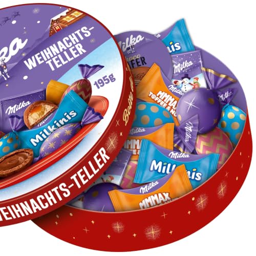 Milka Weihnachtsteller, Perfekt für die Festtage, 195 g – Ansicht 2