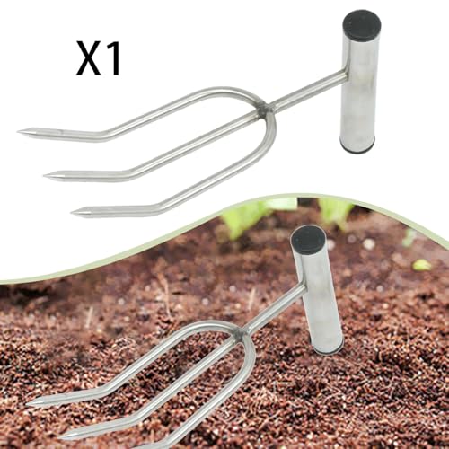 Horquilla Multifuncional para Jardín, Loosening Suelo y Deshierbe miniatura 6