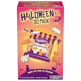 Mother’s Circus Halloween Animal Cookies, Snack Pack Halloween Treats for Kids, Individually Wrapped Halloween Cookies, Cats and Bats Frosted Animal Cookies with Sprinkles, 30ct Box