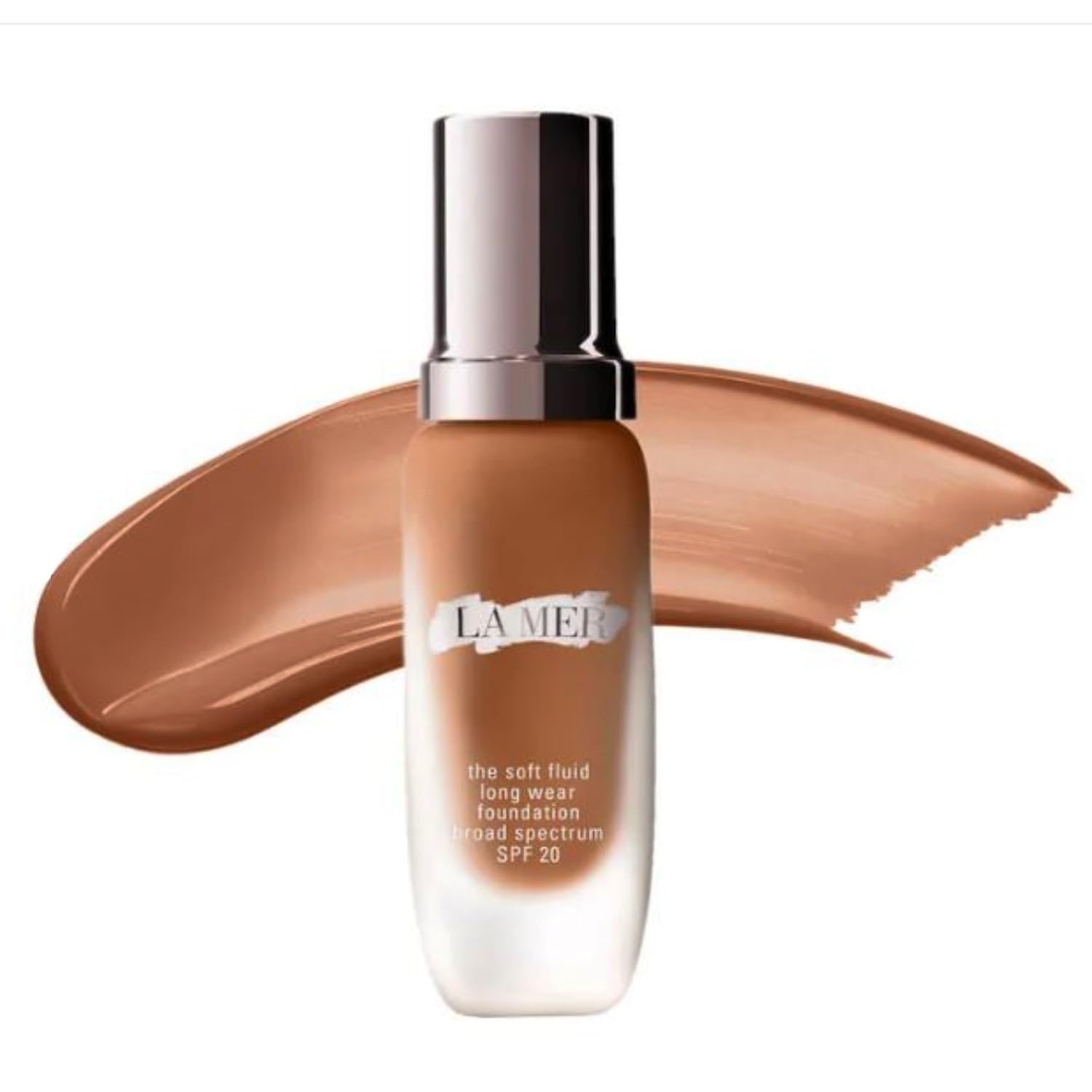 La Mer The Soft Fluid Long Wear Foundation Broad Spectrum SPF 20-400 Dusk Deep Skin with Cool Undertone