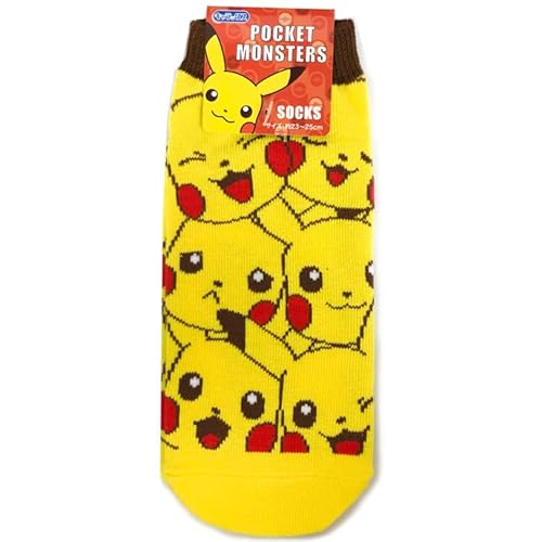 レディースソックス ポケットモンスター ピカチュウ フラワー