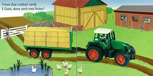 Trattori. Libro puzzle. Ediz. illustrata