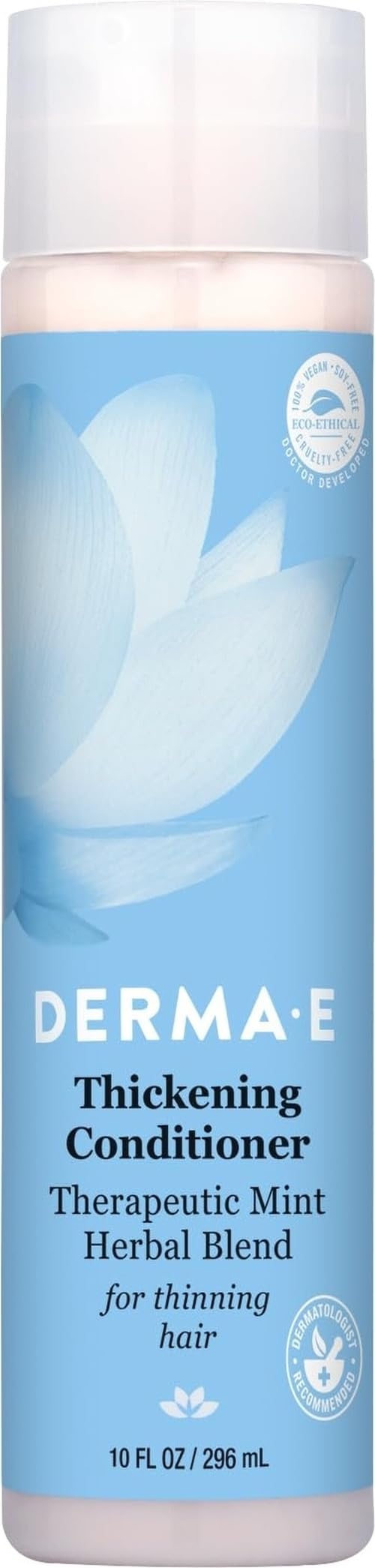 DERMA E Thickening Conditioner, 10 Fl Oz Hair Thickening Treatment