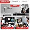 Pyle Single Tray Laptop Stand Adjustable Height Foldable Desk Riser Ergonomic Portable Support for Tablet MacBook DJ Mixer #2