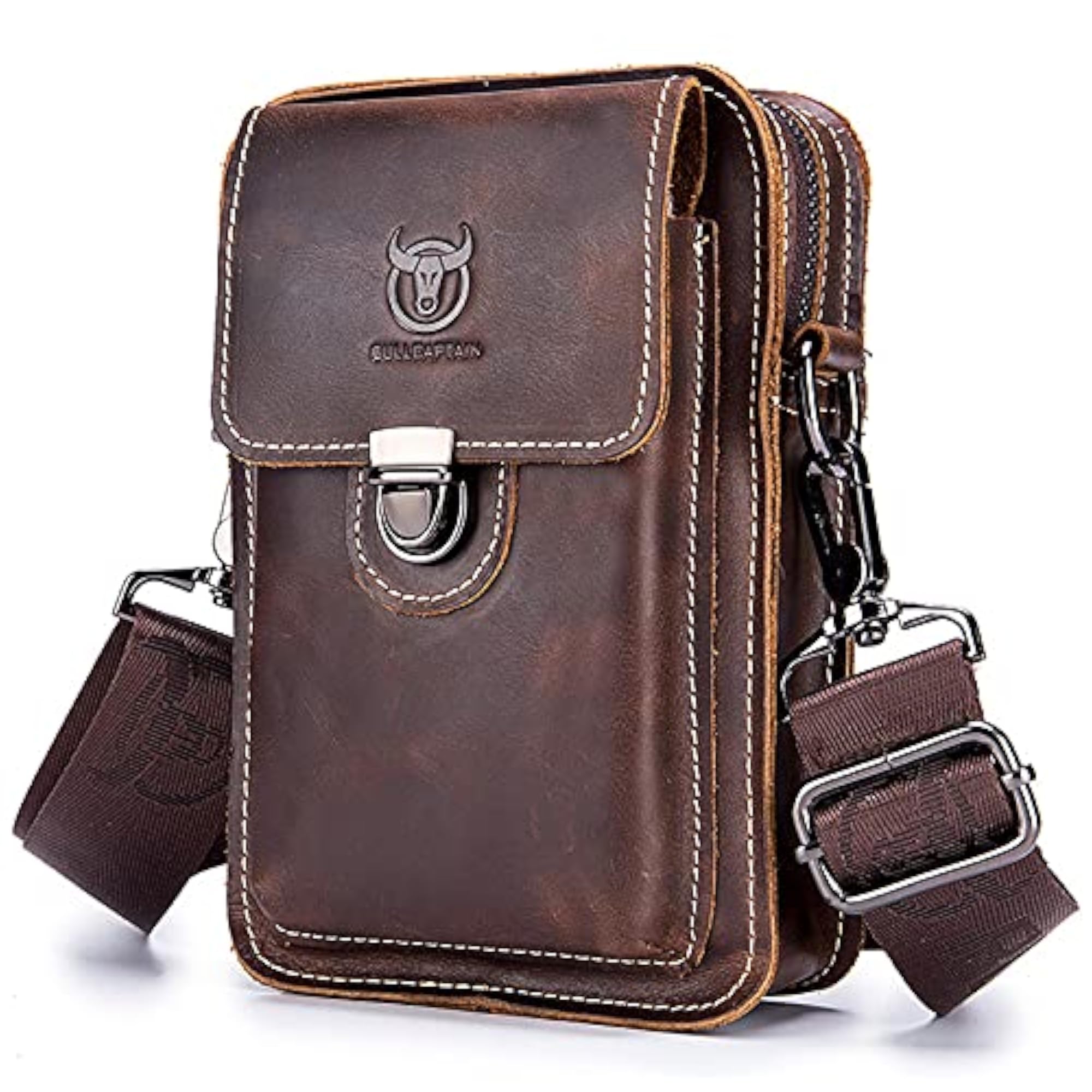 Men's Travel Messenger Body Cell Phone Purse Wallet
