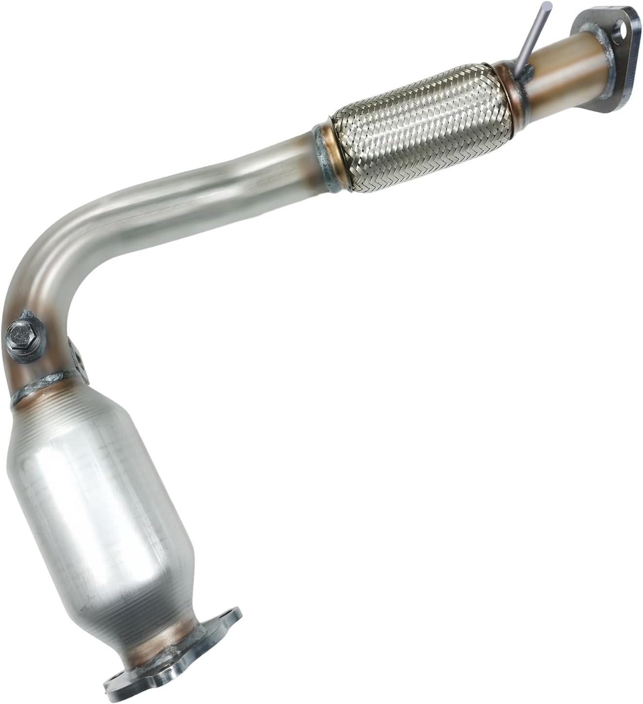 catalytic converter compatible with chevy equinox 2010-2014, captiva sport 2012-2015, gmc terrain 2010-2014 2.4l l4 catalytic convertor direct-fit 19581 (epa compliant)