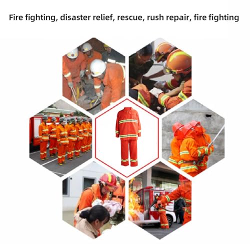 Macacão FR, Macacão de Algodão Resistente a Chamas FR de Alta Visibilidade Hi Vis Com Torneiras Refl