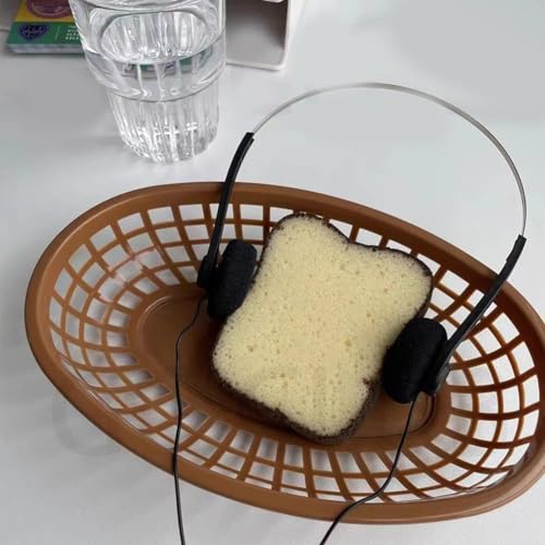 Image of 2 Pcs Orange Retro Over-Ear Headphone,Vintage Feelings Underwire Headphone,Hi-Fi Stereo Earphone Headset, Retro Lightweight Earphones for Most Mobile Phones Playback Pevices Headphones