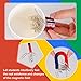 Science Magnet Kits for Kids: Educational Magnet Science Projects Experiment Tools Physics Lab Kits Includes Bar/Ring/Horseshoe/Compass/Iron Powder