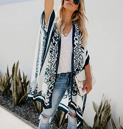 Breezy-Lane-Womens-Kimono-Cardigan-Summer-Swimsuit-Coverups-Beach-Cover-Up-with-Floral-Print-for-Vacation