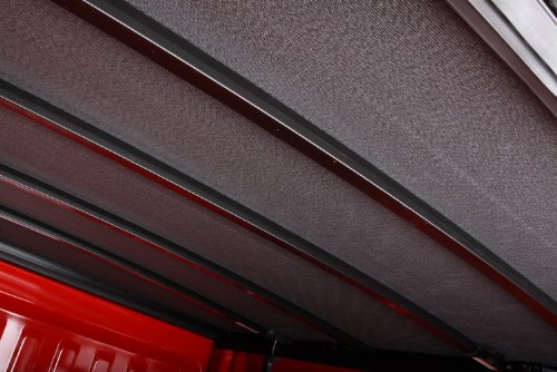 Lund Genesis Elite Tri-Fold Soft Folding Truck Bed Tonneau Cover | 958120 | Fits 2014 - 2021 Toyota Tundra W/Track System 5' 7" Bed (66.7") #TOP7