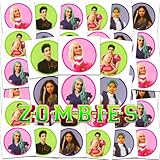 Disney Zombies Tattoos Party Favors Bundle ~ 72 Perforated Individual 2' x 2' Disney Zombies Temporary Tattoos for Kids Boys Girls (Disney Zombies Party Supplies)