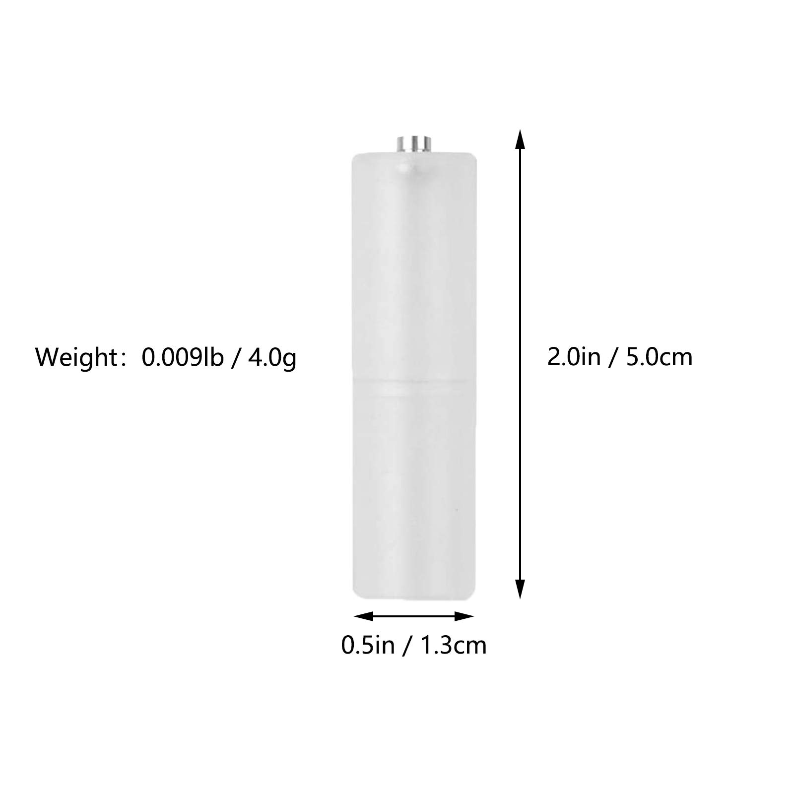 duoyif Adaptador Transparente BateríA AdaptacióN Adaptador del BateríA Convertidor BateríA del Convertidor AdaptacióN BateríA Convertidor Caja Pack of 10 Convert AAA To AA Batteries