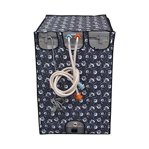 Image of DREAM KING Waterproof & Dust-Proof Top Loading Fully Automatic Washing Machine Cover Suitable for 8 kg, 8.2 kg, 8.5 kg (66 x 102 x 66 cms)